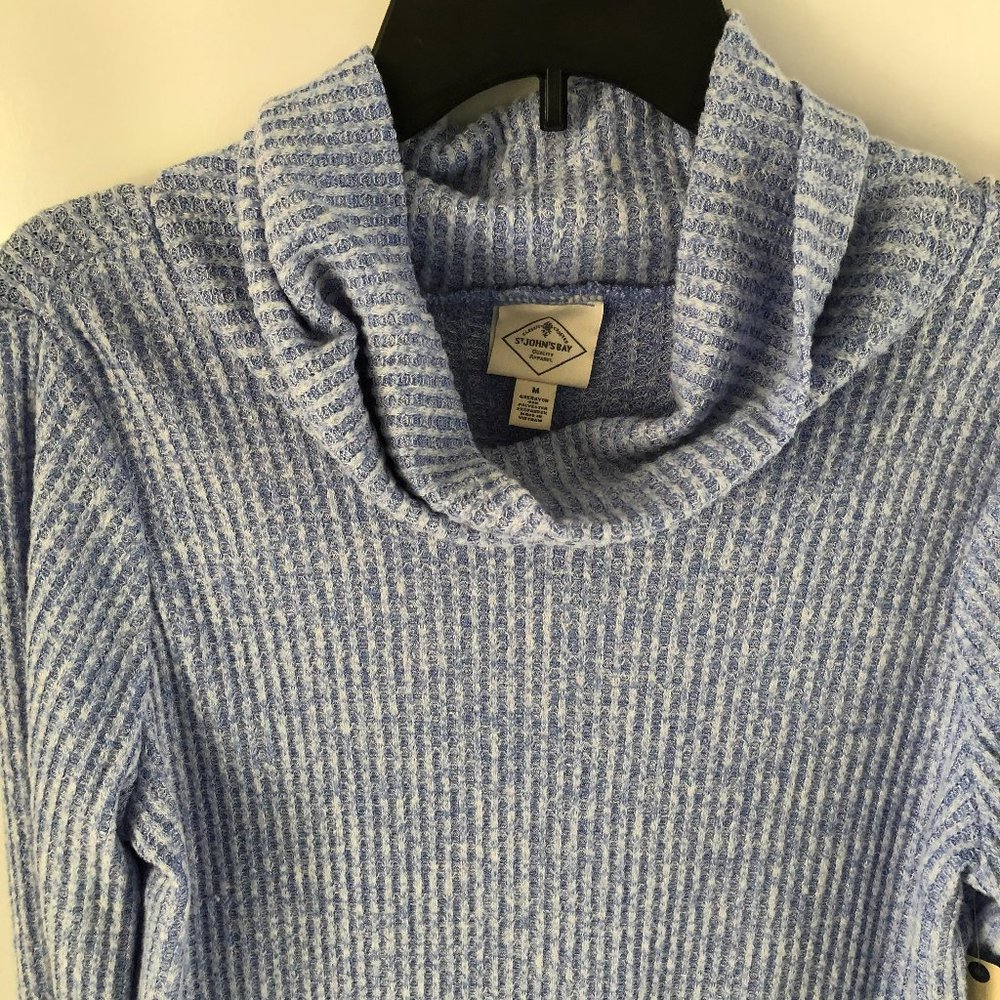 ST. JOHN'S BAY long sleeve cowl neck top